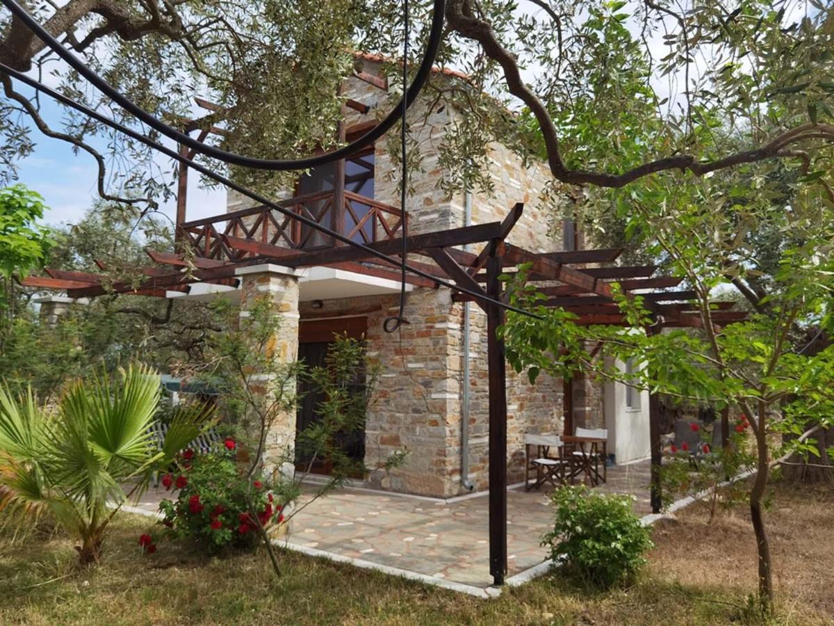 Elea Stone Houses In Organic Quiet Olive Grove, Prinos, Thassos Luaran gambar