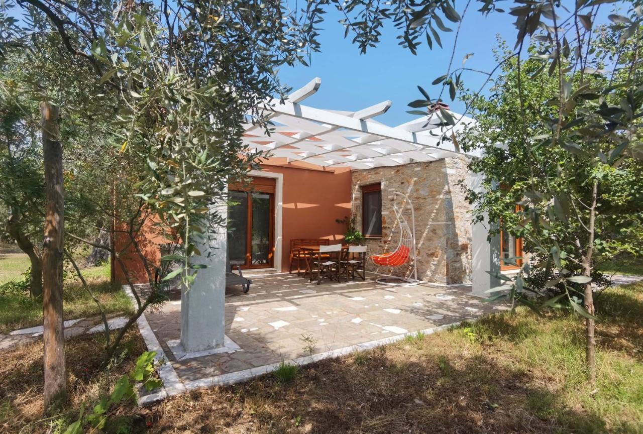 Elea Stone Houses In Organic Quiet Olive Grove, Prinos, Thassos Luaran gambar