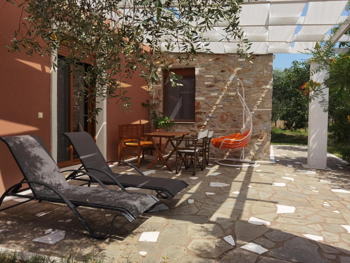 Elea Stone Houses In Organic Quiet Olive Grove, Prinos, Thassos Luaran gambar