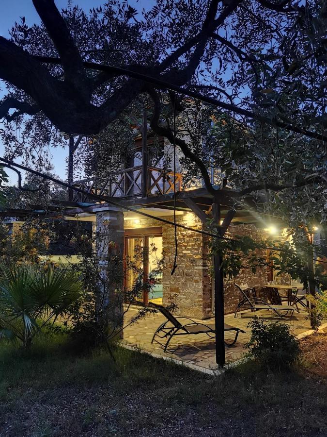 Elea Stone Houses In Organic Quiet Olive Grove, Prinos, Thassos Luaran gambar