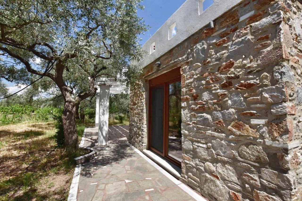 Elea Stone Houses In Organic Quiet Olive Grove, Prinos, Thassos Luaran gambar