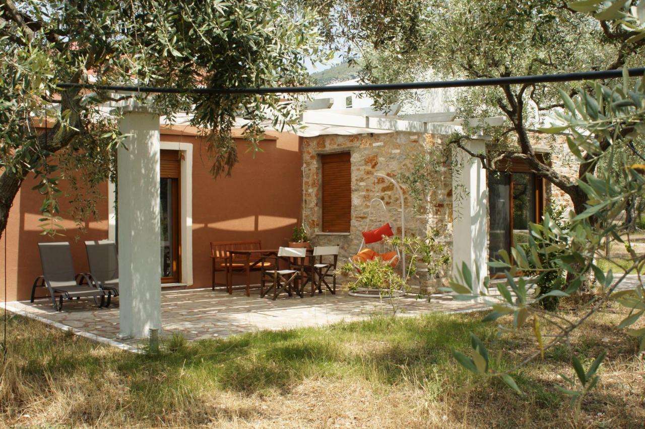 Elea Stone Houses In Organic Quiet Olive Grove, Prinos, Thassos Luaran gambar