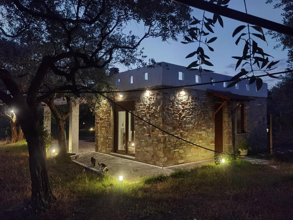 Elea Stone Houses In Organic Quiet Olive Grove, Prinos, Thassos Luaran gambar