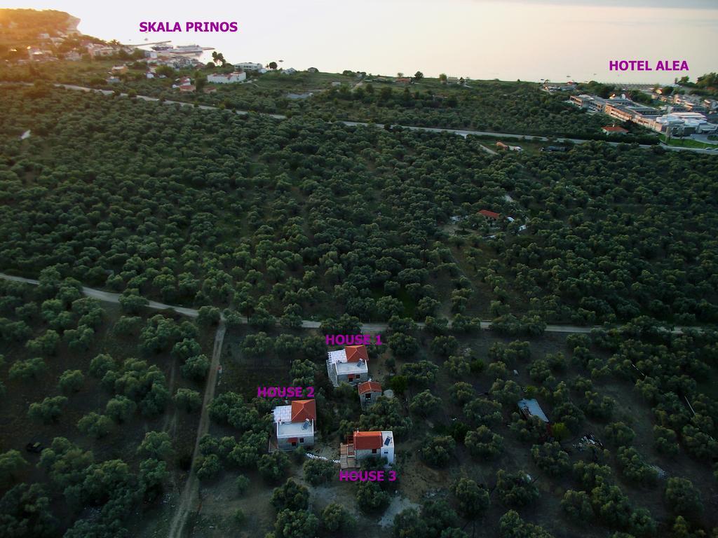 Elea Stone Houses In Organic Quiet Olive Grove, Prinos, Thassos Luaran gambar